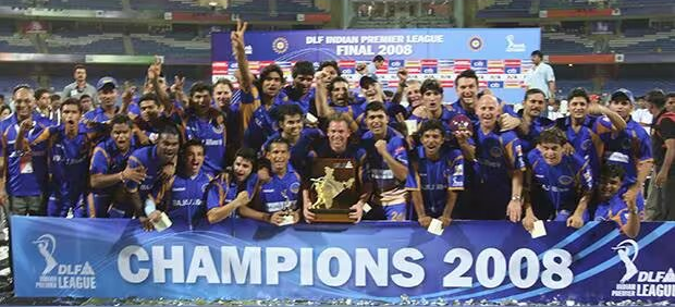 IPL 2008 Winner Rajasthan Royals