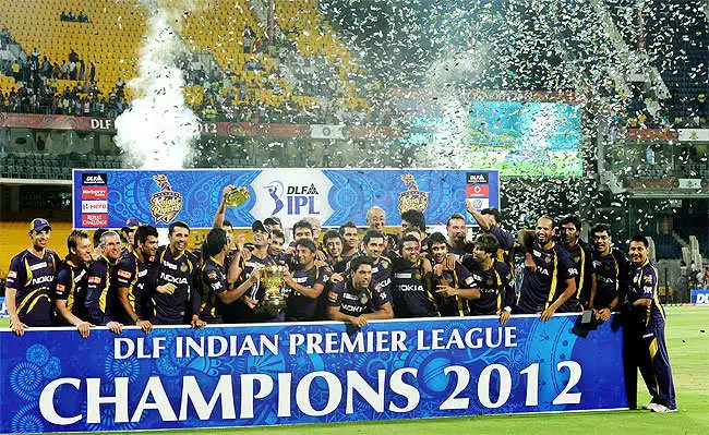 IPL 2012 Champions Kolkata Knight Riders
