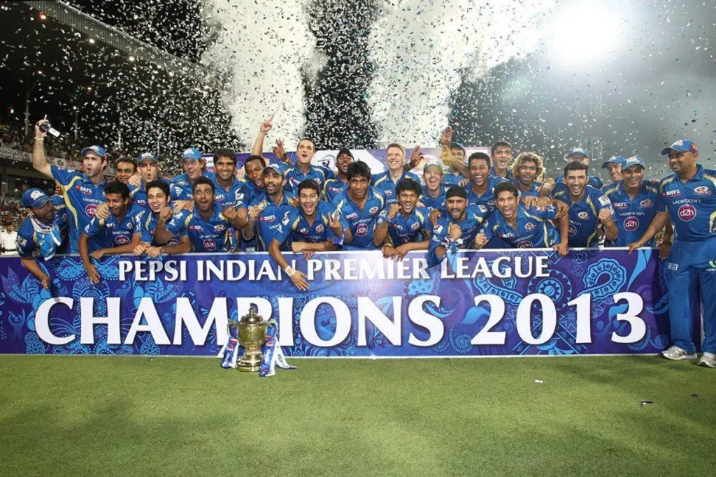 IPL 2013 Champions Mumbai Indians