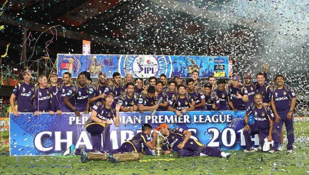 IPL 2014 Champions Kolkata knight Riders