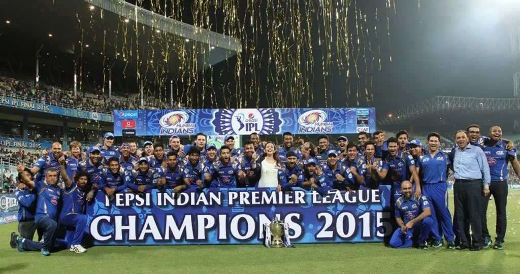 IPL 2015 Champions Mumbai Indians