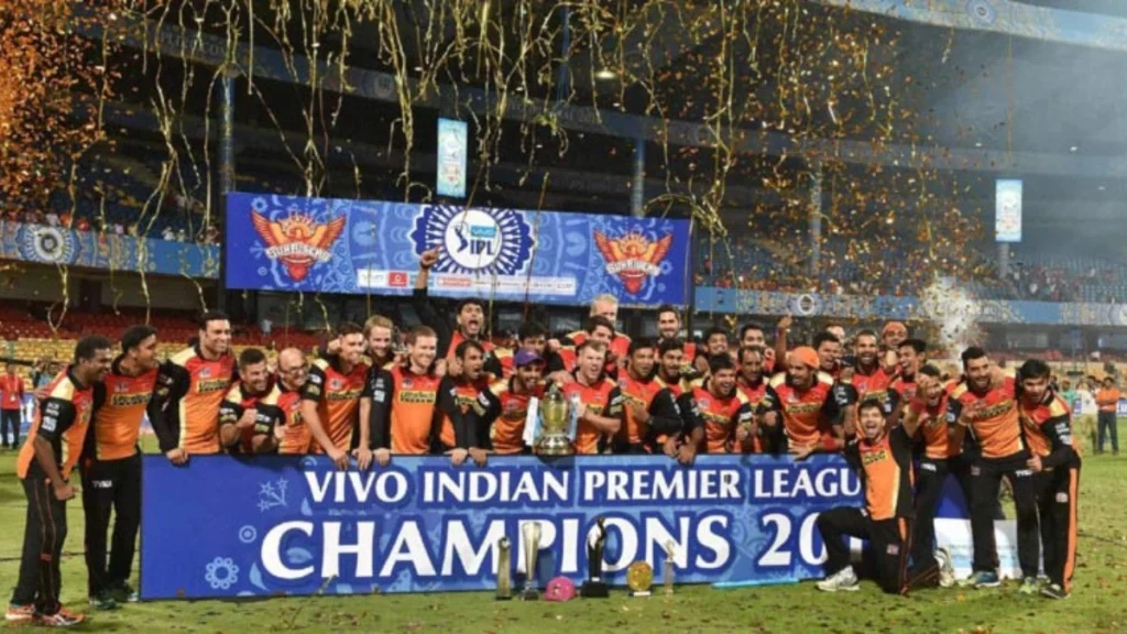 IPL 2016 Champions Sunrisers Hyderabad